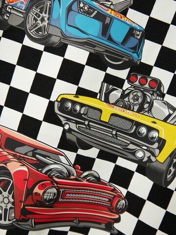 NAME IT Μπλουζάκι 'NMMDRUM HOTWHEELS' σε μαύρο