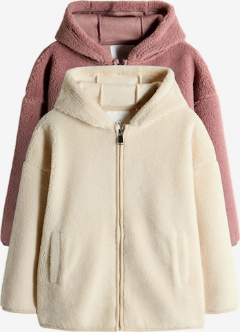 rožinė The Set Flisinis džemperis: priekis