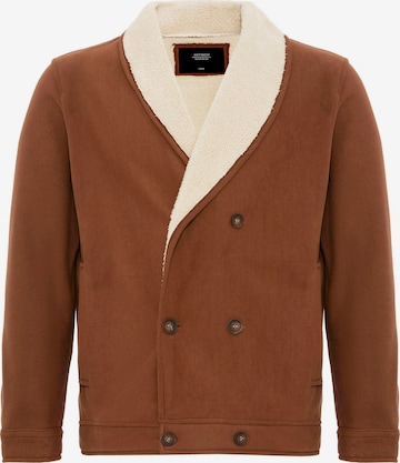 Manteau mi-saison Antioch en marron : devant