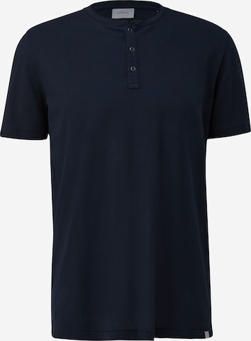 s.Oliver Shirt in Blauw: voorkant