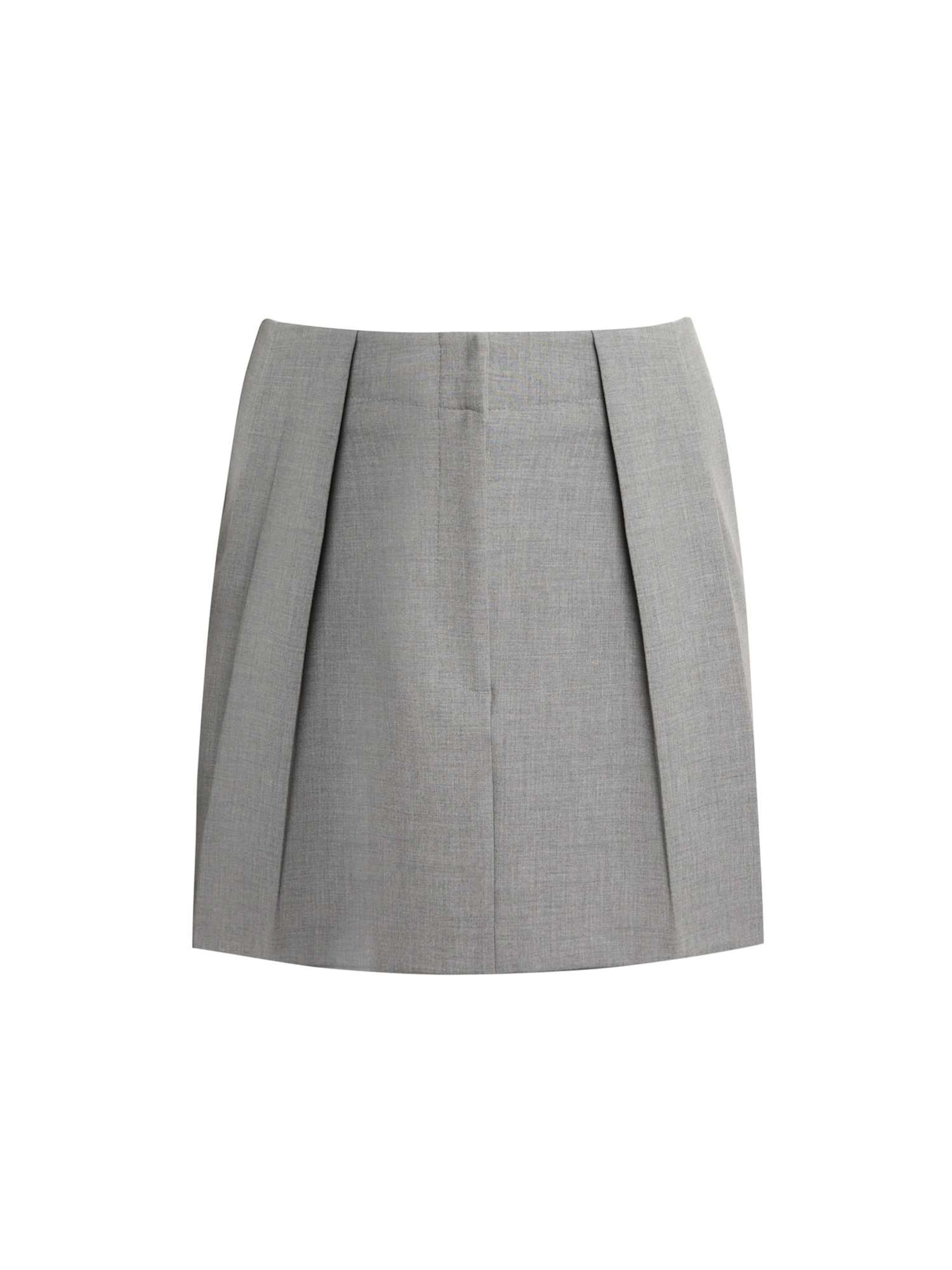 Marks & Spencer Rok in Grijs: voorkant