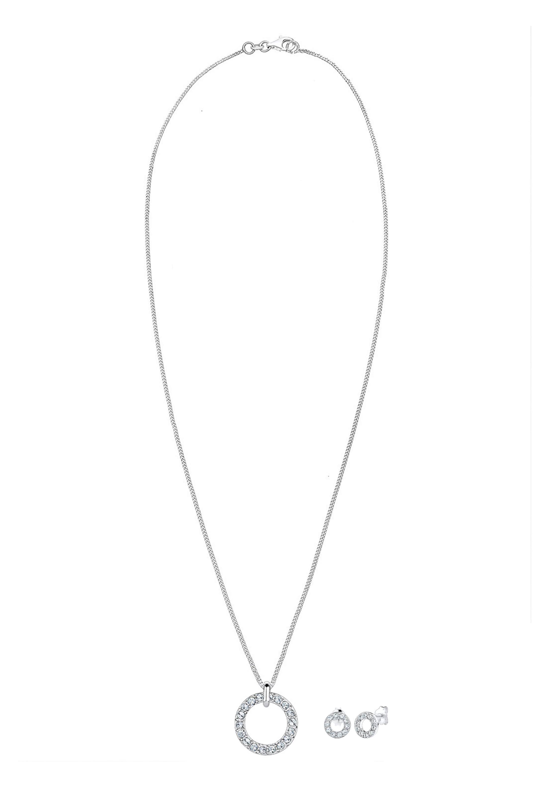 ELLI Jewelry Set 'Geo' in Silver