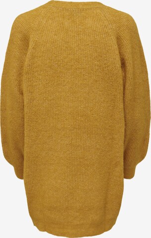 JDY Knit Cardigan in Yellow