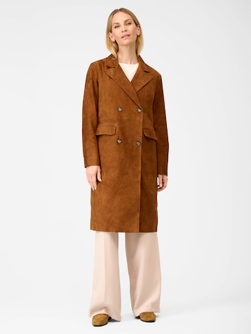 RICANO - Abrigo de entretiempo 'Monique' en marrón: frente