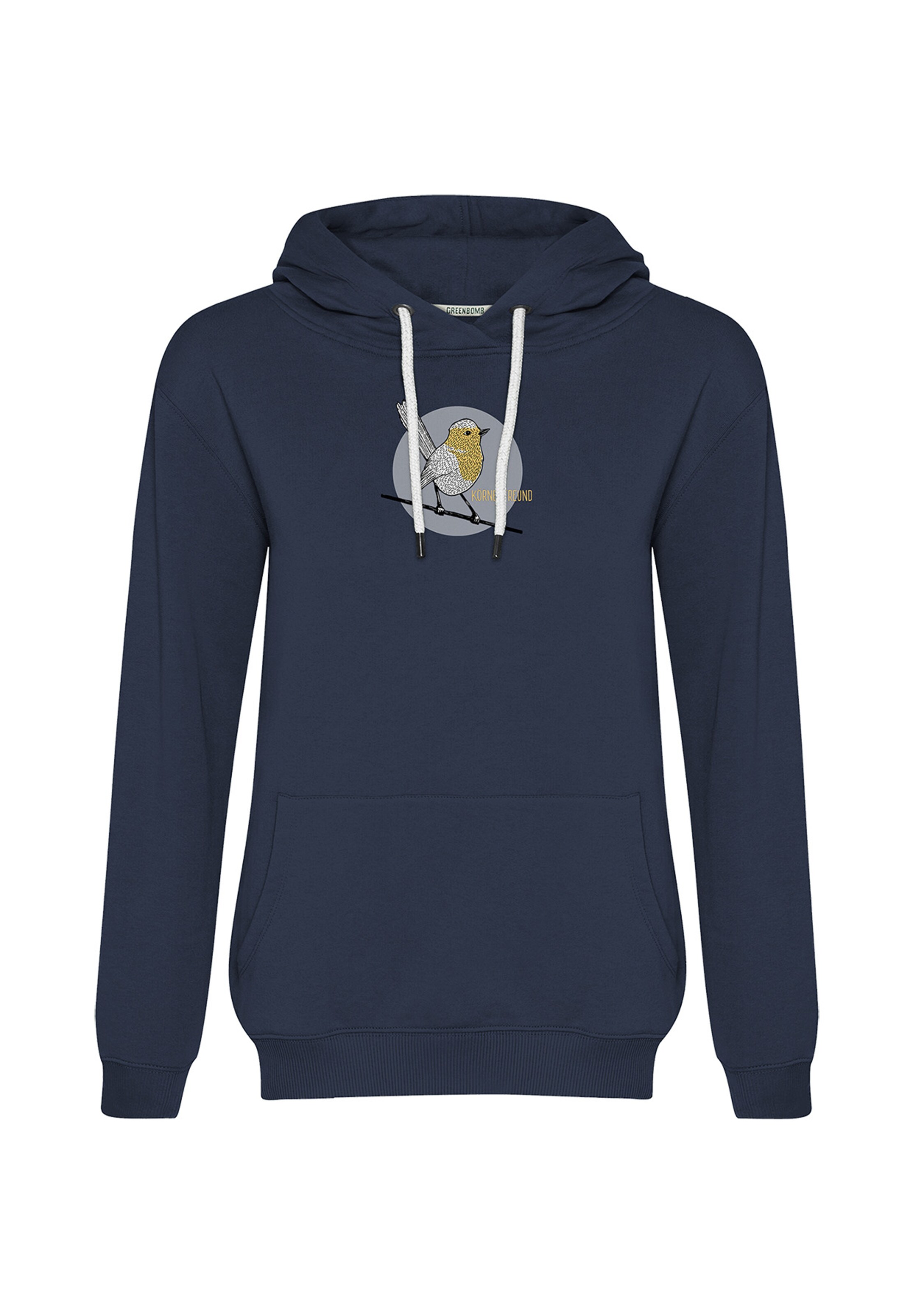 GREENBOMB Sweatshirt in Blau: Vorderseite