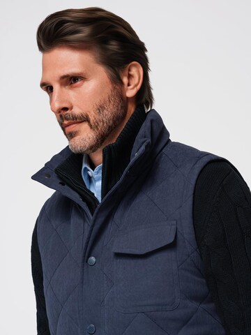 Gilet 'OM-JAVJ-0277' Ombre en bleu