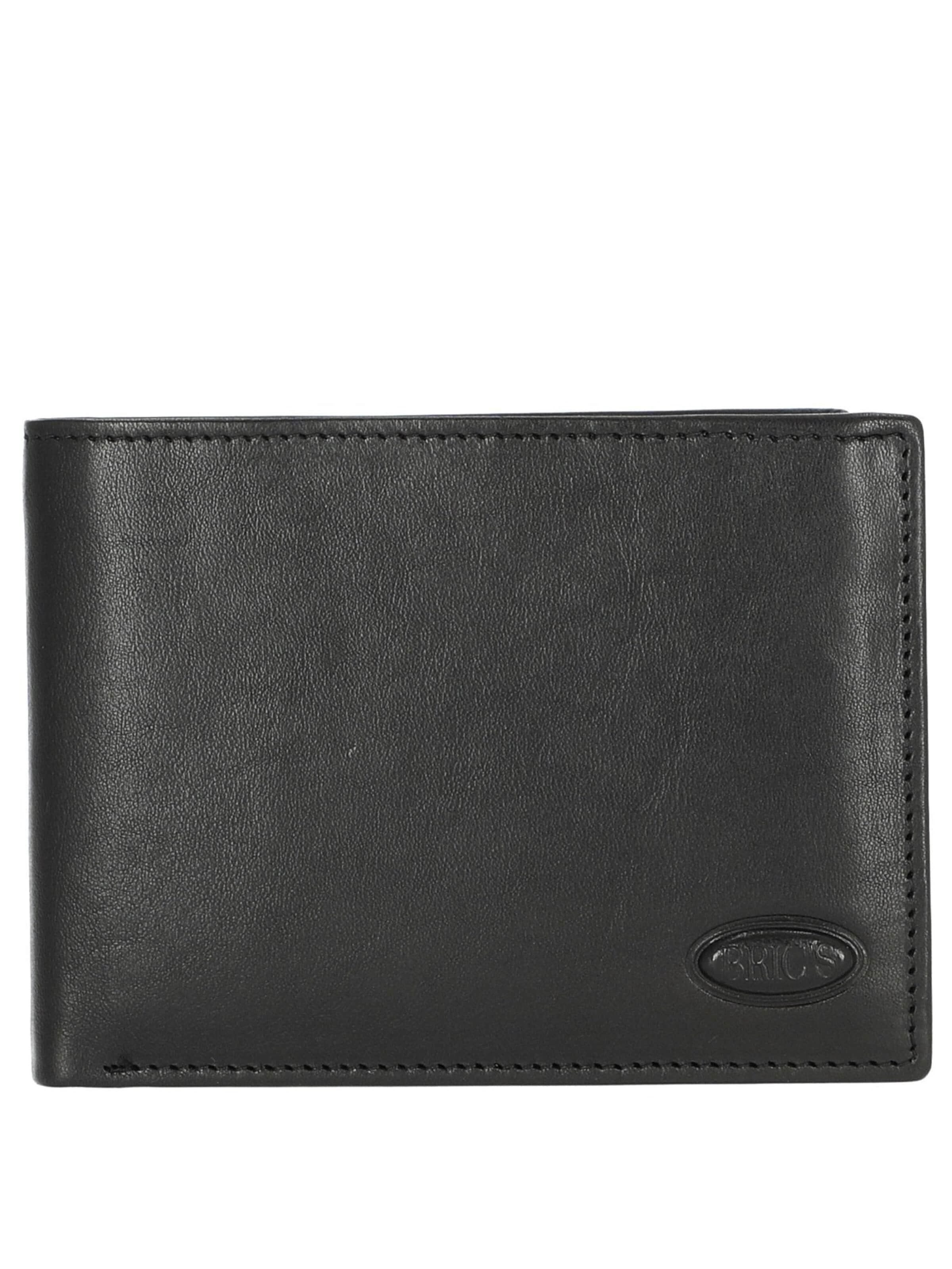 Bric's Wallet 'Monte Rosa' in Black: front