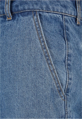 Effilé Jeans cargo Urban Classics en bleu