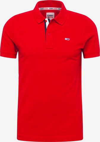 Tommy Jeans Poloshirt in Rot: predná strana