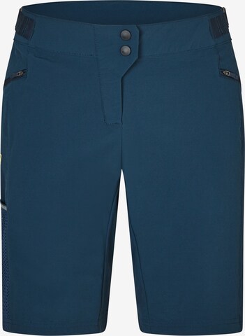 ZIENER Regular Workout Pants 'NEXITA' in Blue: front