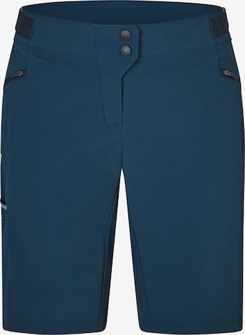 ZIENER Regular Workout Pants 'NEXITA' in Blue: front