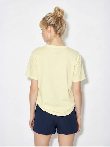Maglietta di Bianco Lucci in giallo