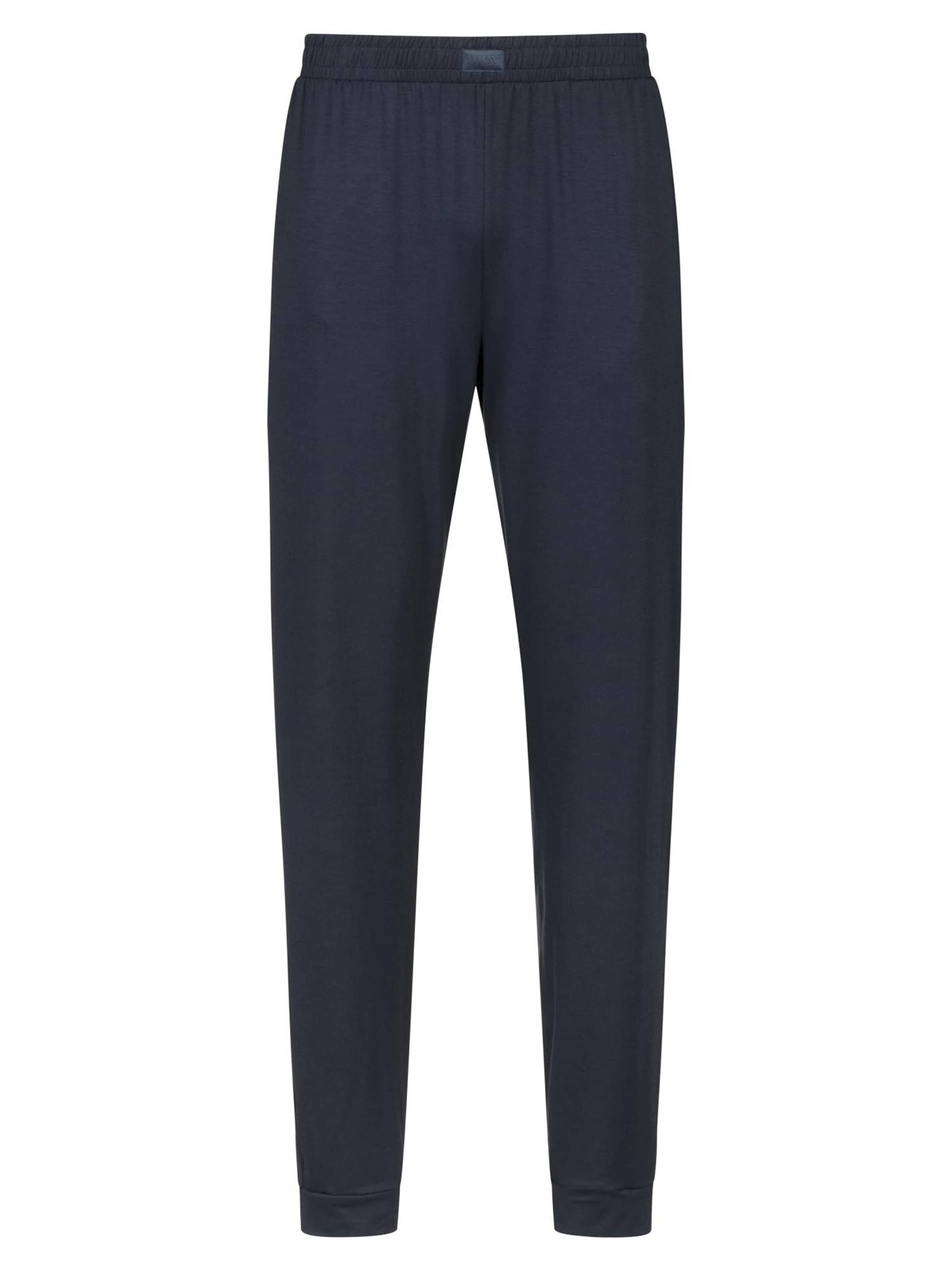 Mey Pyjamabroek 'Jefferson' in Blauw: voorkant