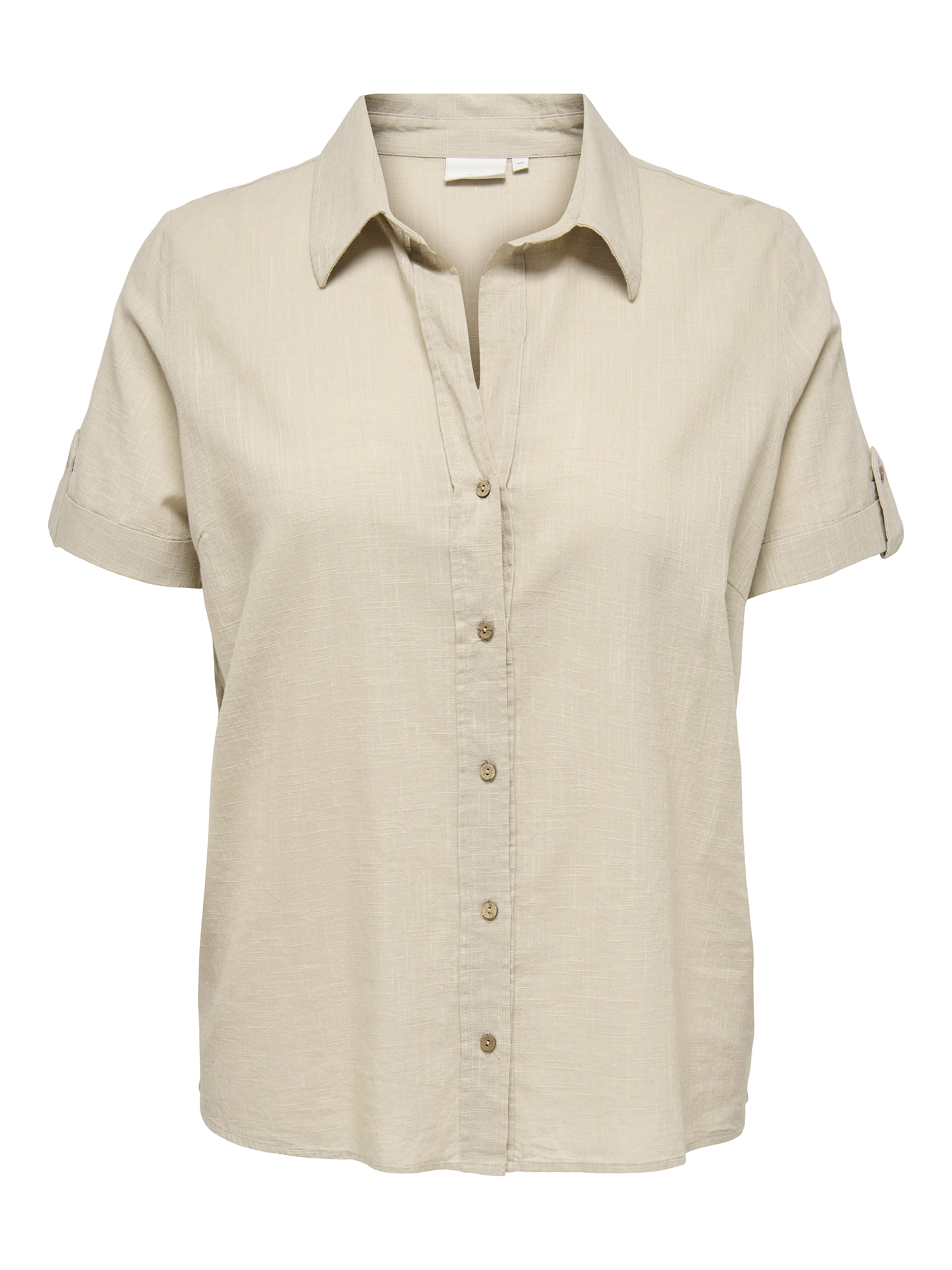 ONLY Carmakoma Блуза в сиво: отпред