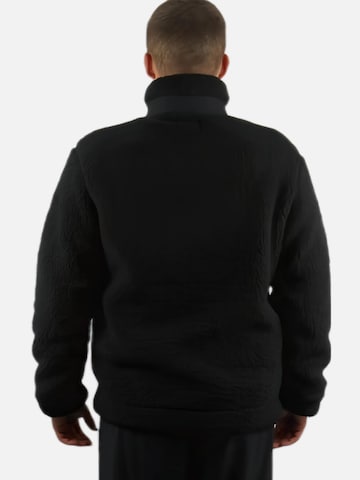 HEFTYKA Fleece Jacket 'SHERPA' in Black