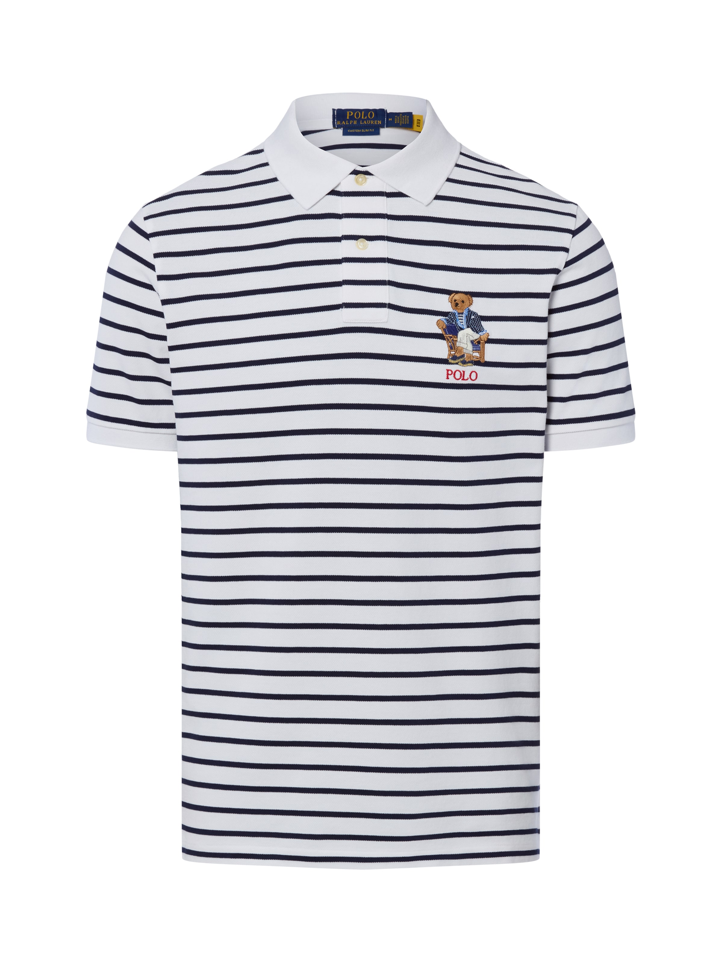 Polo Ralph Lauren Shirt in M in marine blue / Brown / White, Item view