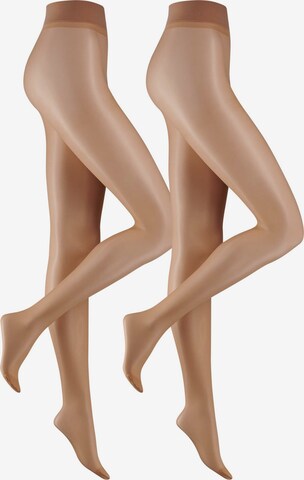 camano Tights in Beige: front