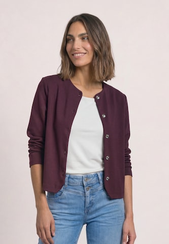 Cardigan STREET ONE en rouge : devant