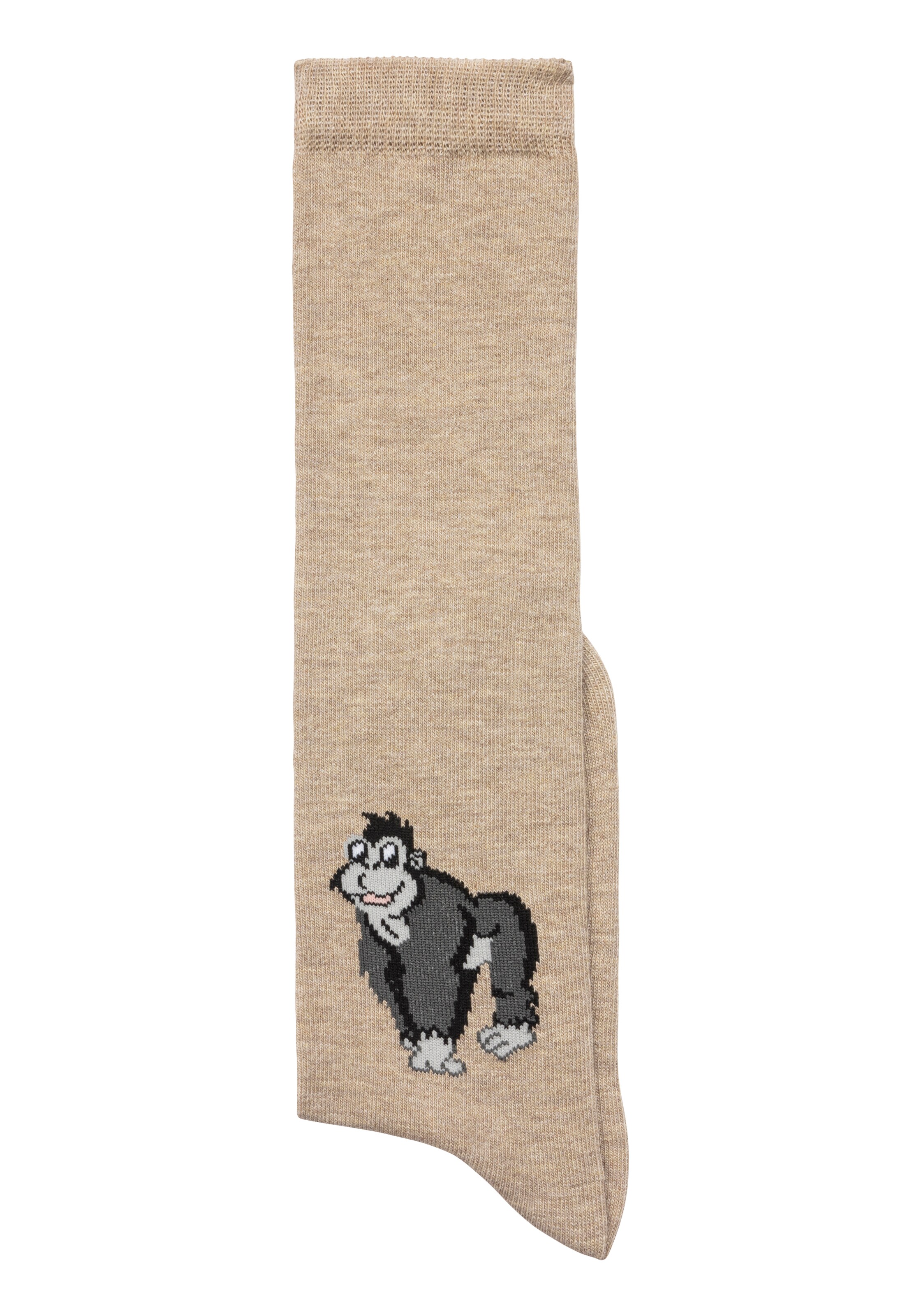 H.I.S Socks 'LBG' in Beige