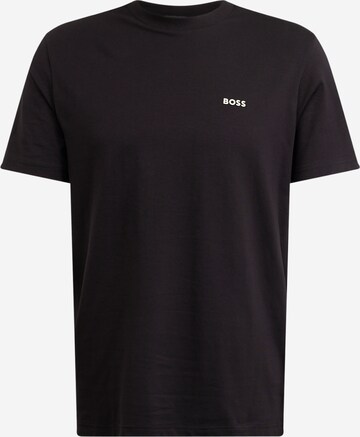T-Shirt BOSS en noir : devant