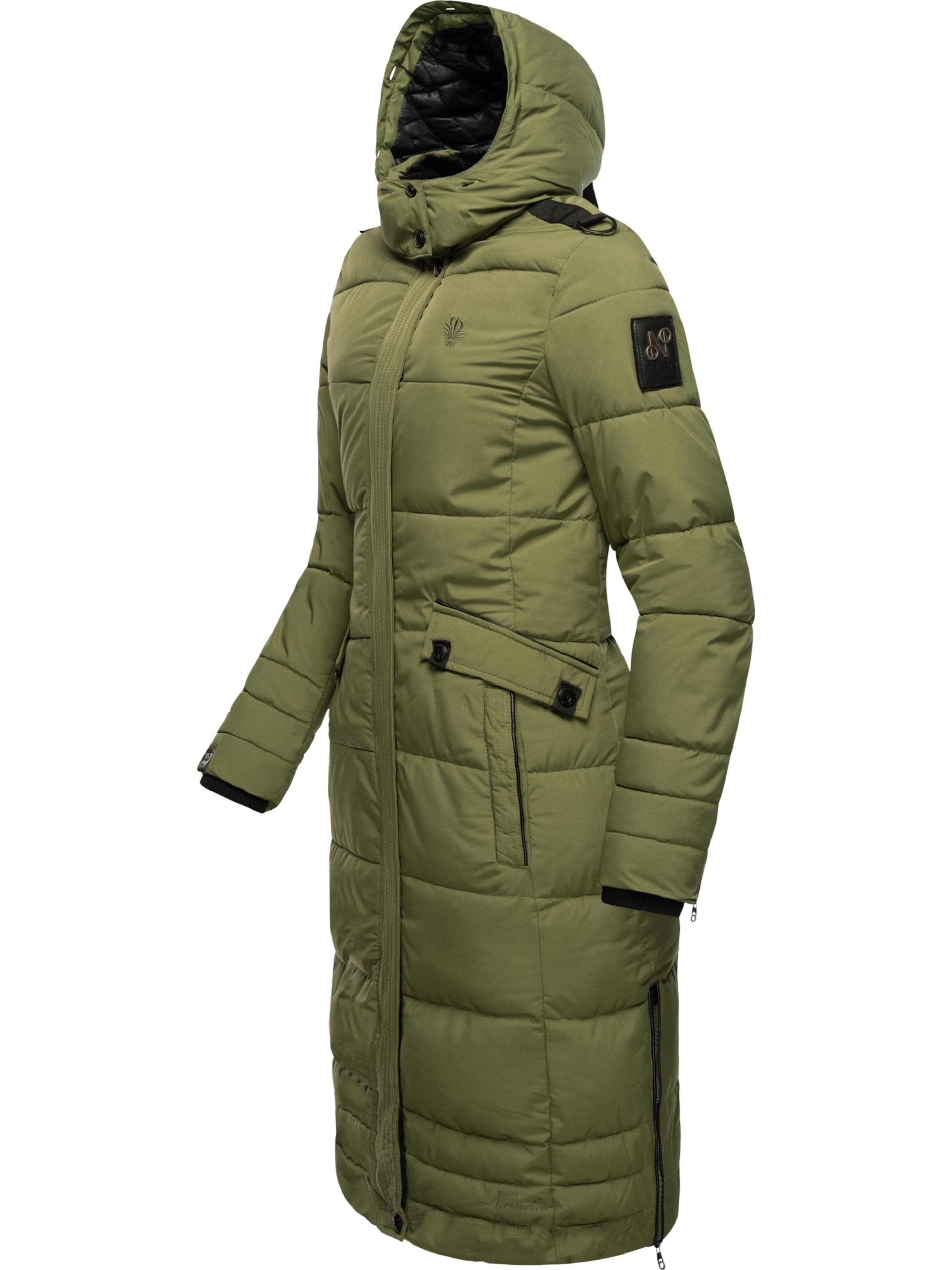 Manteau d’hiver 'Fahmiyaa' NAVAHOO en vert