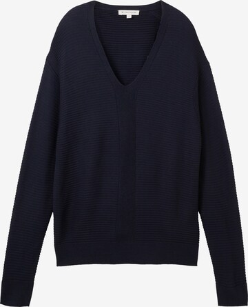 Pullover di TOM TAILOR in blu: frontale