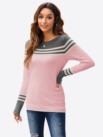 Imily Bela Pullover i pink: forside