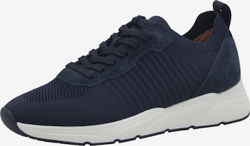 Baskets basses Tamaris en bleu : devant