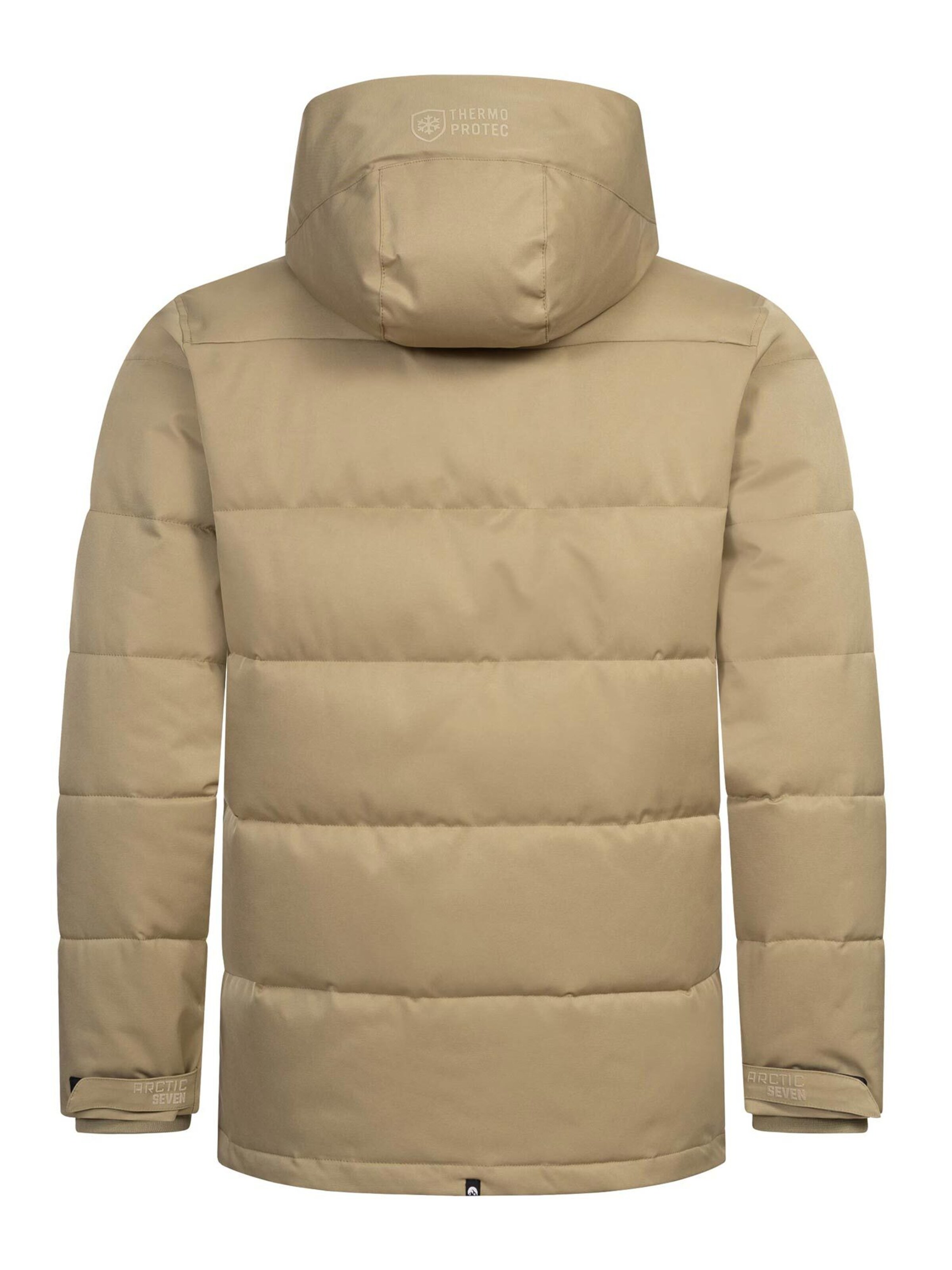 Arctic Seven Winter Jacket 'AS455' in Beige