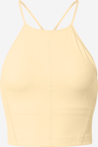 NIKE Sports top in Beige: front