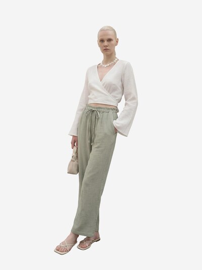 My fashion Pantalon en 36 en vert clair, Vue avec produit