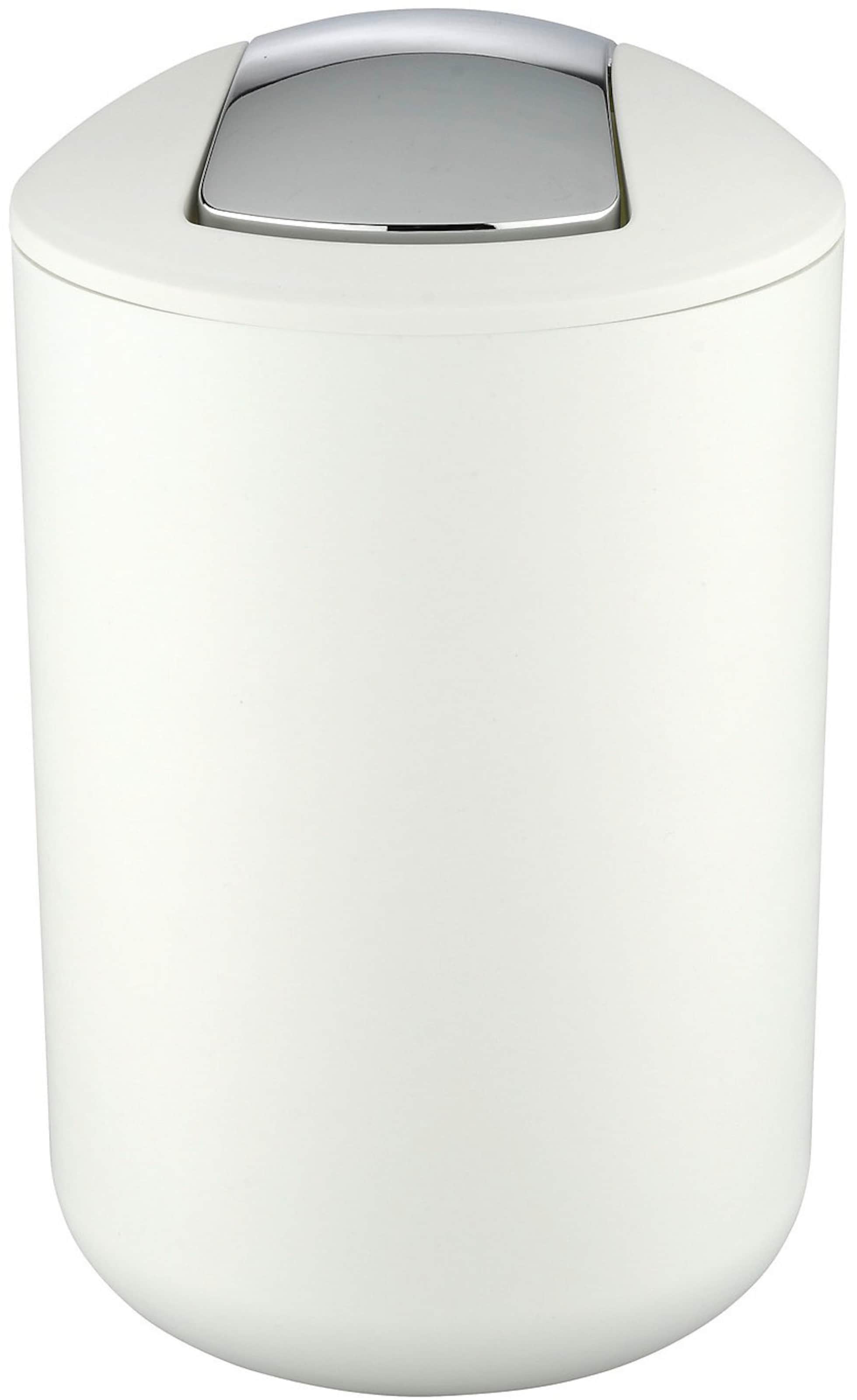 Wenko Mülleimer 'Brasil' in Weiß: Vorderseite