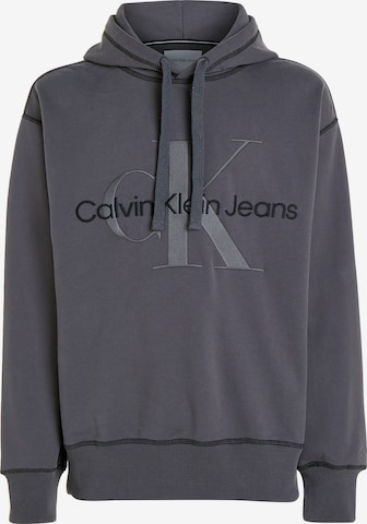 Calvin Klein Jeans Μπλούζα φούτερ σε γκρι: μπροστά