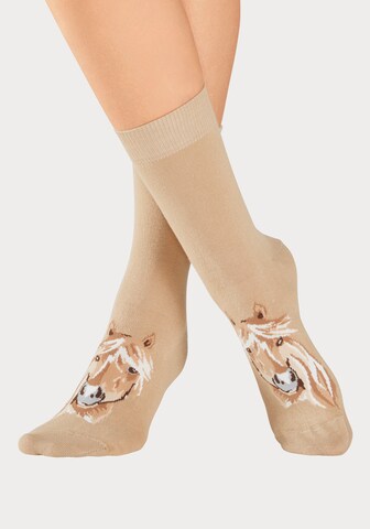H.I.S Socken in Grau