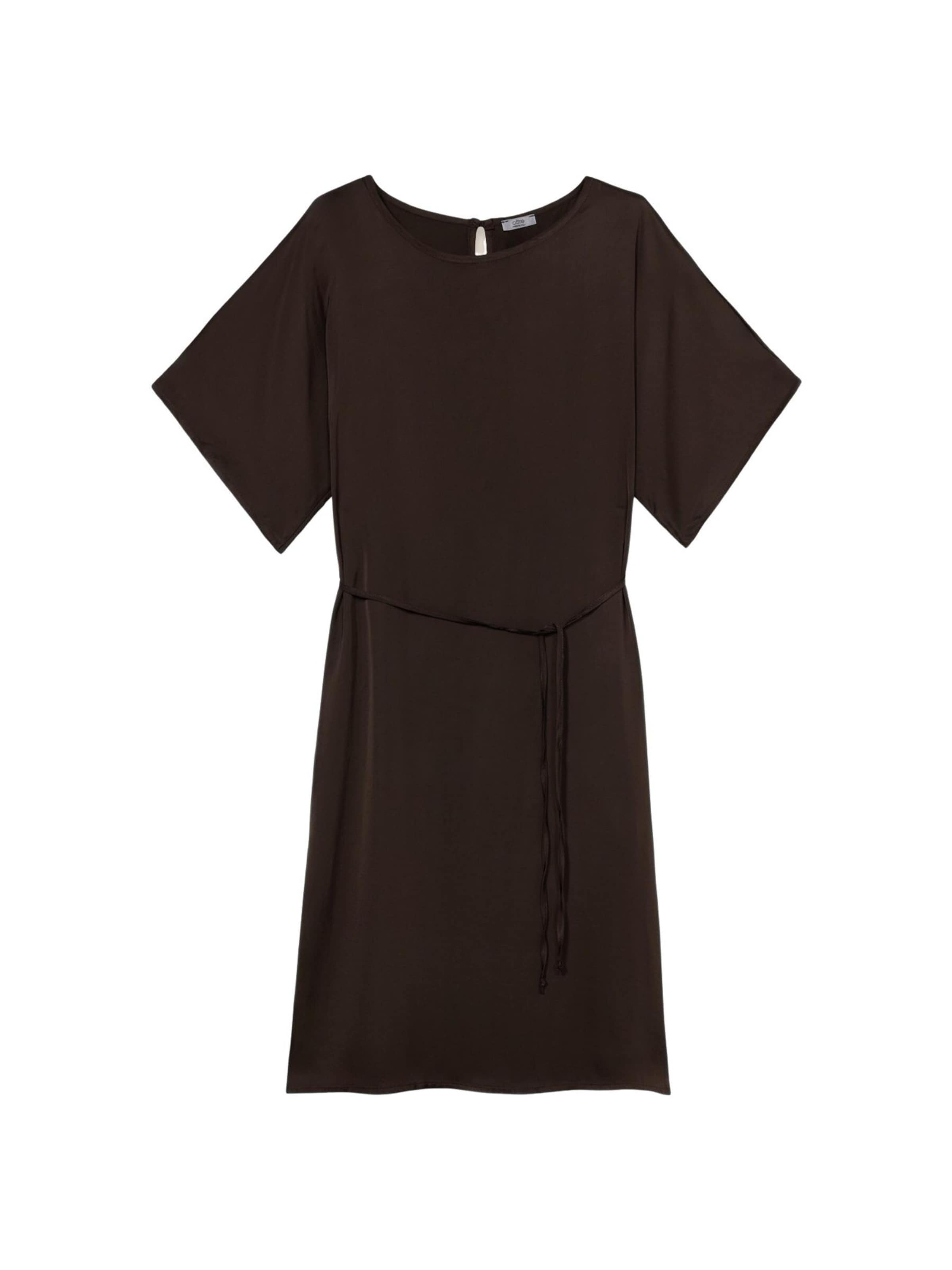 Robe oltre en marron : devant