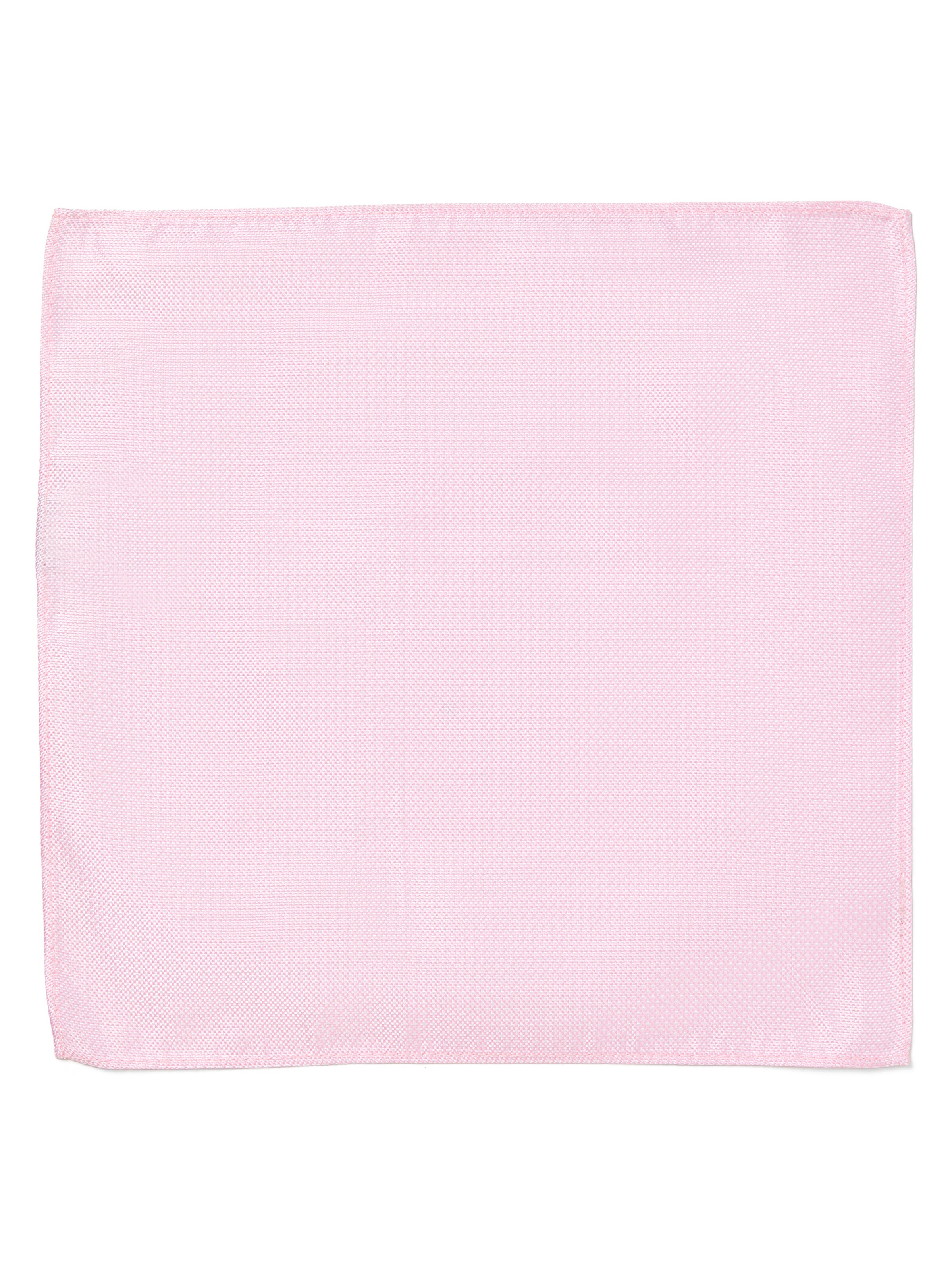 Finshley & Harding London Set: Krawatte und Einstecktuch in Pink