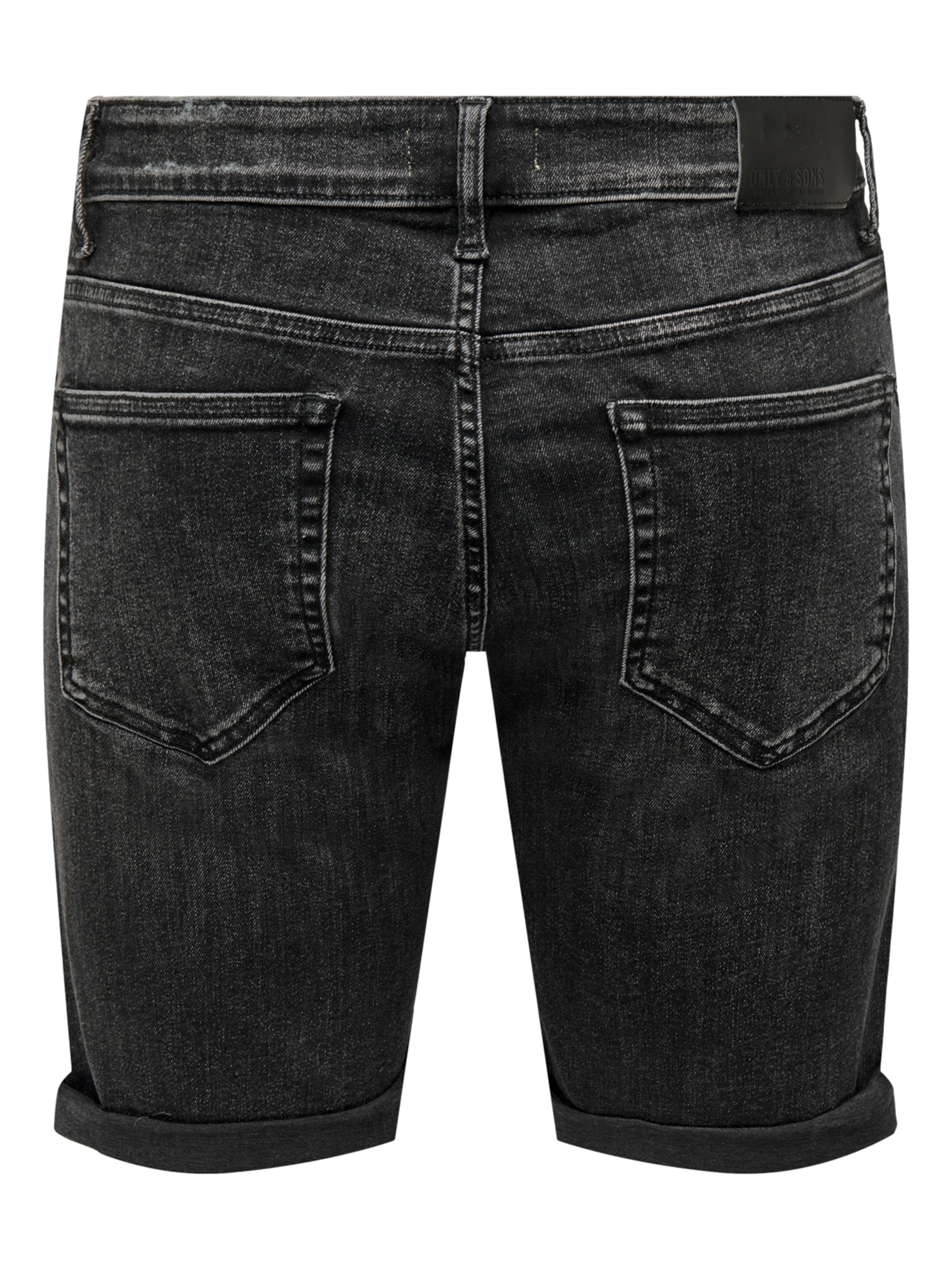Only & Sons Štandardný strih Džínsy 'Ply WB 5192' - Čierna