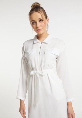 Robe-chemise DreiMaster Vintage en blanc