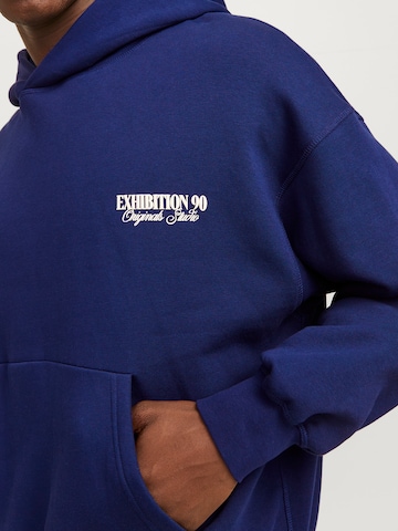 JACK & JONES Mikina 'JWHROXBURY' – modrá