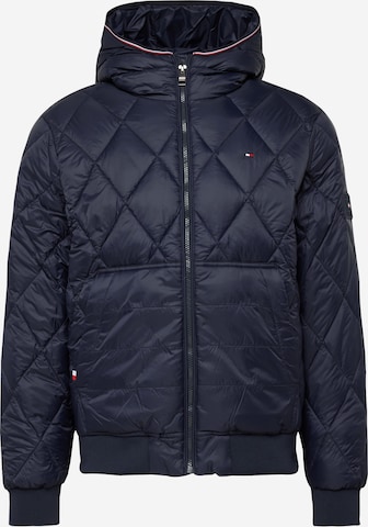 TOMMY HILFIGER - Chaqueta de entretiempo en azul: frente