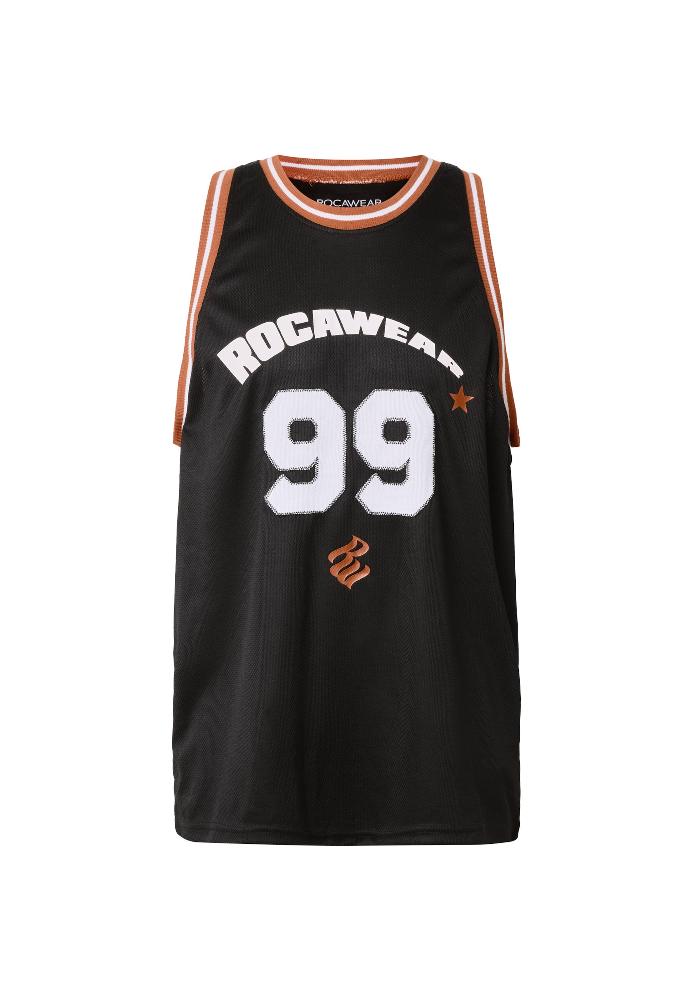ROCAWEAR Shirt 'Baller' in Black: front