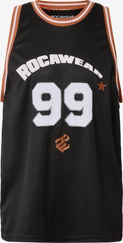 ROCAWEAR Top 'Baller' in Schwarz: Vorderseite
