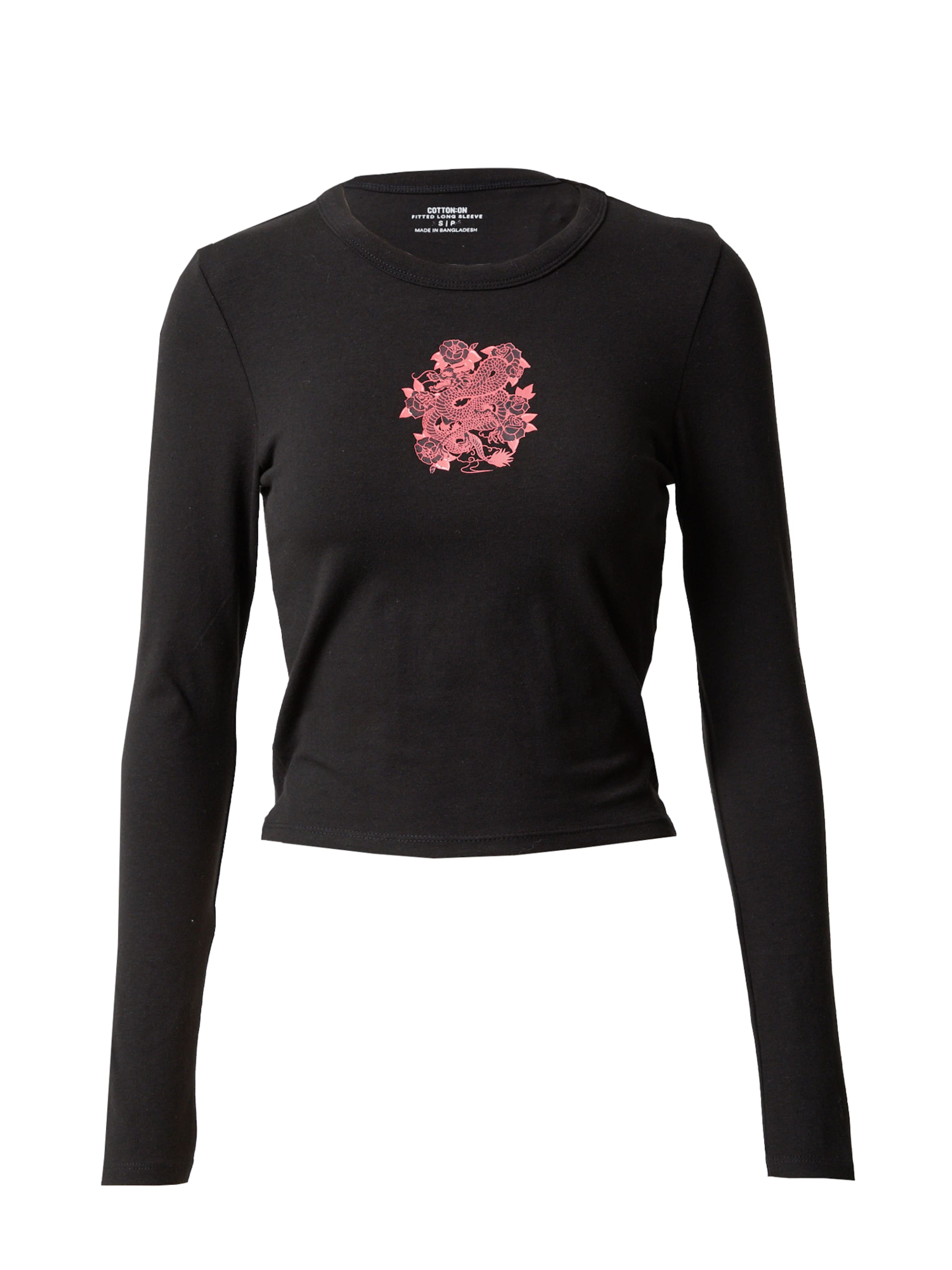 Cotton On Shirt in Schwarz: Vorderseite