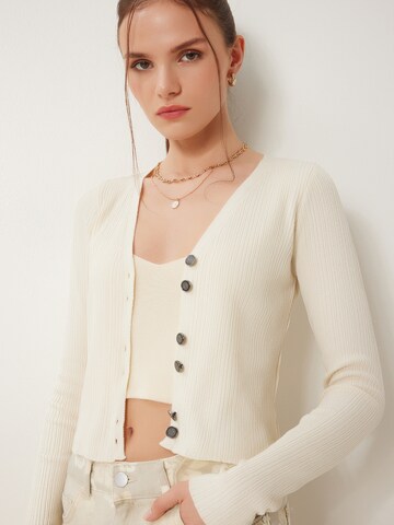 Happiness İstanbul Kardigán - Béžová