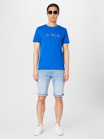 TOMMY HILFIGER - Camiseta en azul