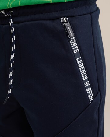 WE Fashion Tapered Trousers in Blue