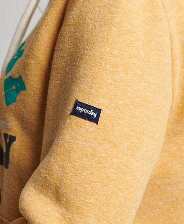 Sweat de sport Superdry en jaune