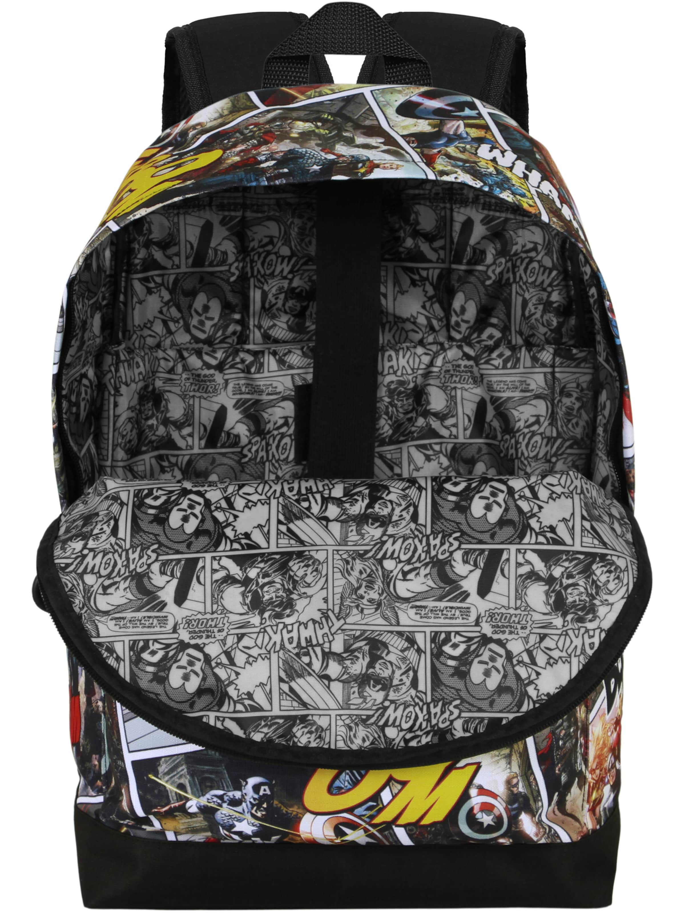 marvel Rucksack 'Captain America Comic-FAN HS 2.2 ' in Mischfarben