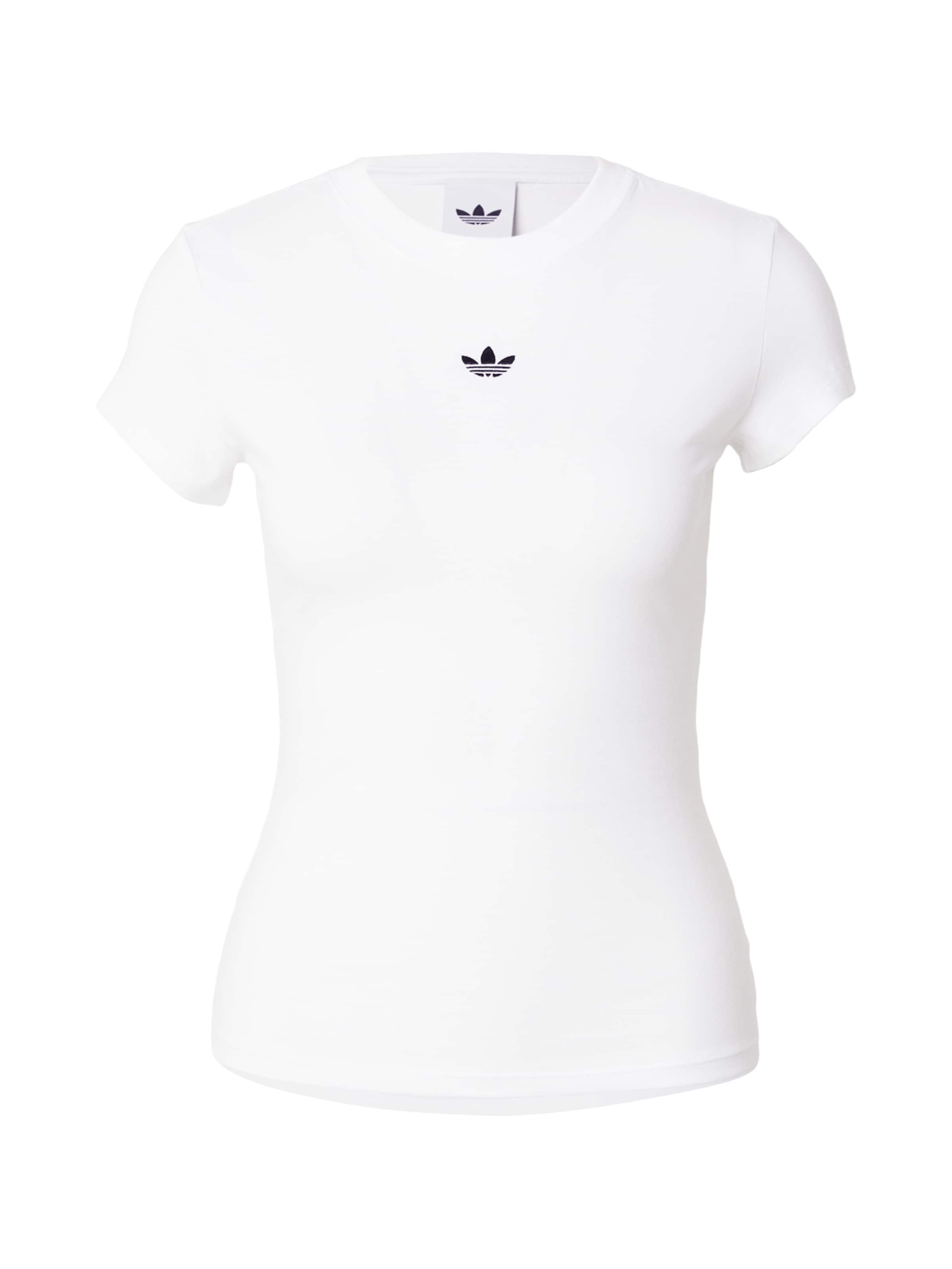 ADIDAS ORIGINALS Koszulka 'ESS' w kolorze biały: przód