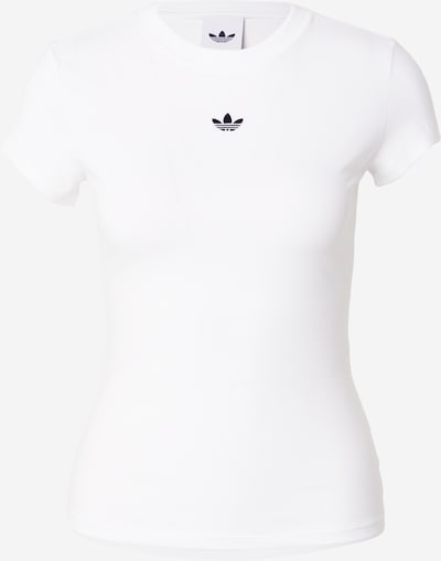XS dydžio Marškinėliai 'ESS' iš ADIDAS ORIGINALS, spalva – juoda / balta, Prekių apžvalga